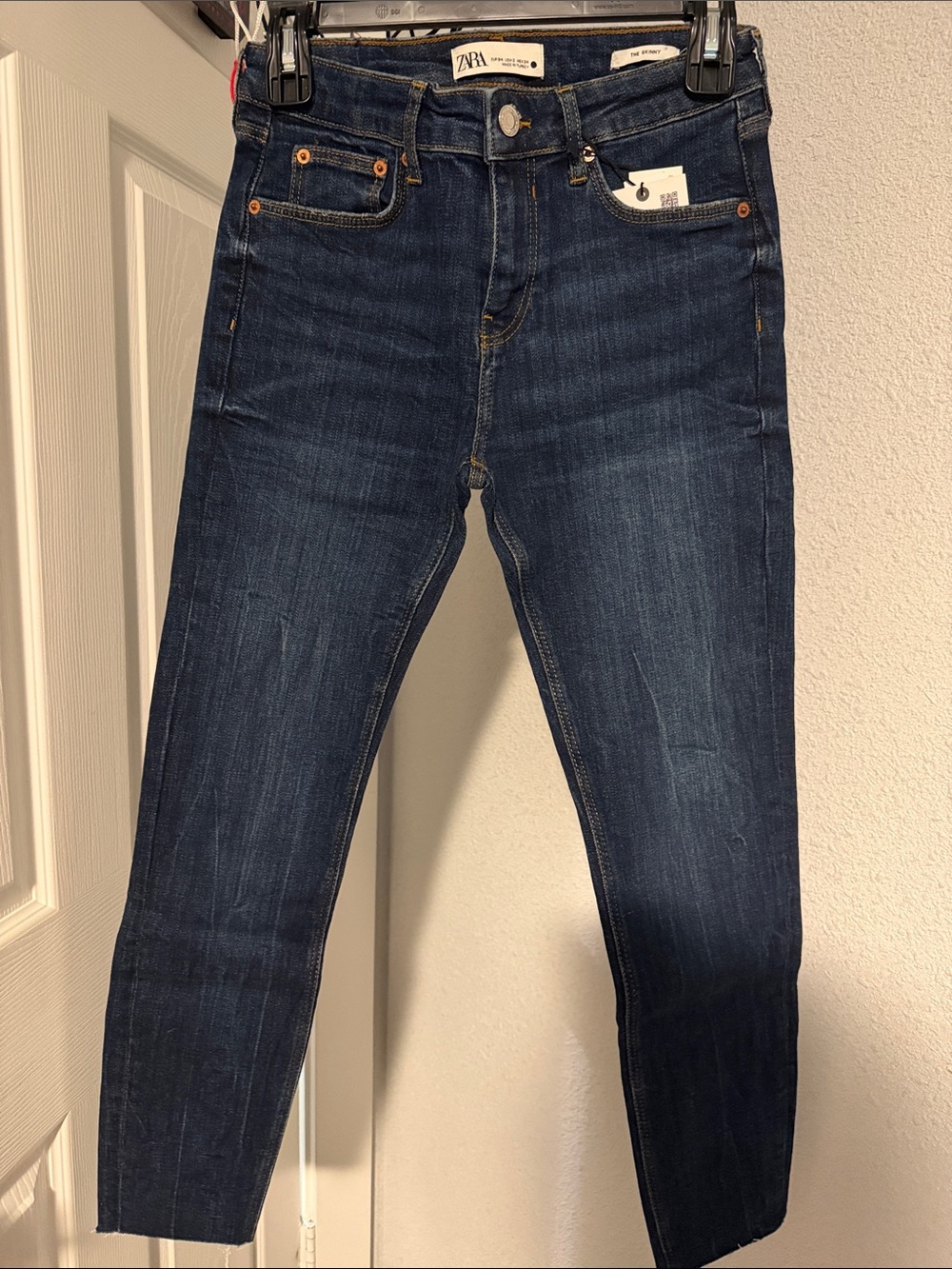 Zara Dark Indigo Skinny Jeans
